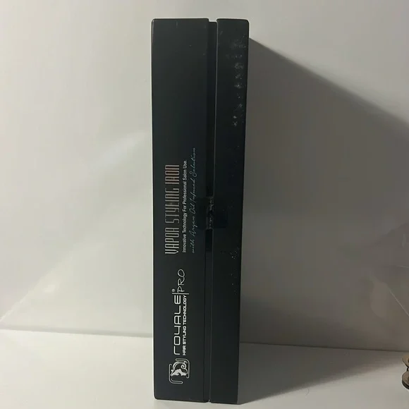 ROYALE Ceramic Tourmaline Vapor Styling Straightener with Argan Infusion Oil